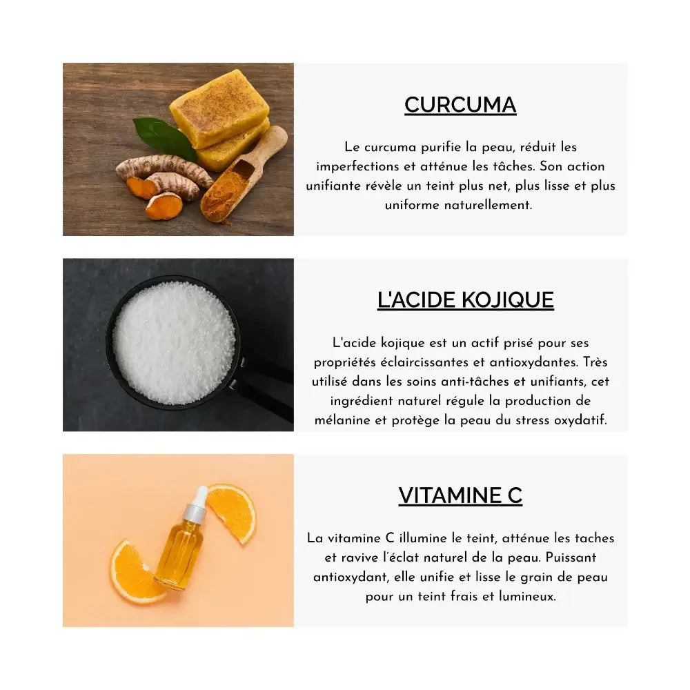 Savon Anti-Taches au Curcuma